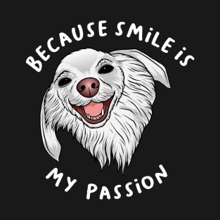 Joyful Canine Grin: Pursuing Passion Through Smiles T-Shirt