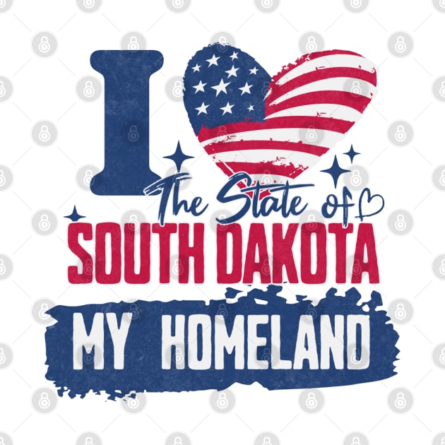 South Dakota my homeland by HB Shirts