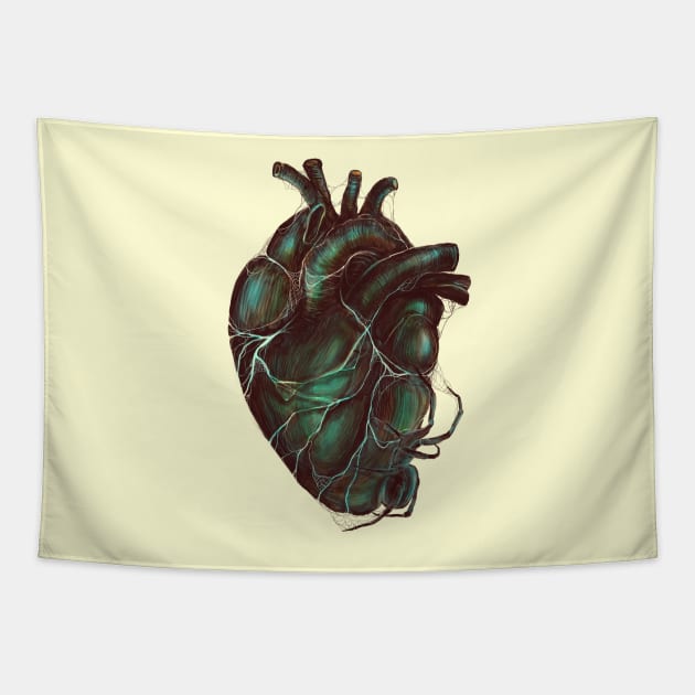 Rotten Heart Tapestry by opawapo