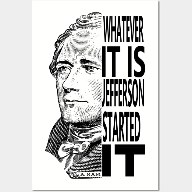 Thomas Jefferson et Alexander Hamilton