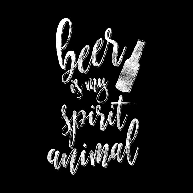 Beer Is My Spirit Animal by Giggias