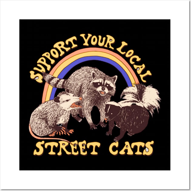 Adopt Me, Support Your Local Street Cat Poster for Sale by