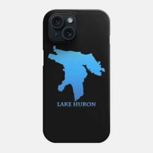 Lake Huron Great Lakes Outline Phone Case