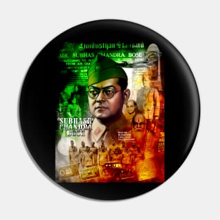 Subhash Chandra Bose Pin