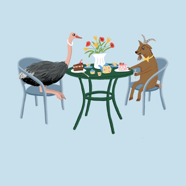 Animals' Tea Party by Das Brooklyn