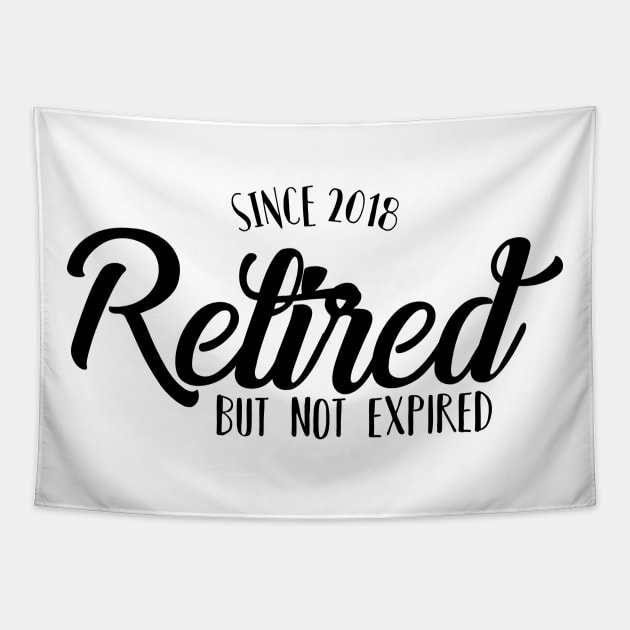 Retired Since 2018 Light Tapestry by charlescheshire