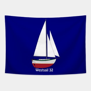 Westsail 32 Sailboat Tapestry