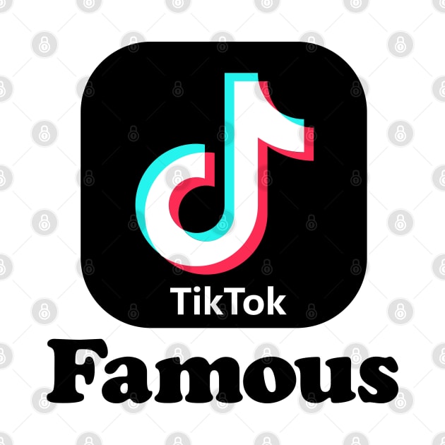 FAMOUS TIK TOK INFLUENCER INSTAGRAM SOCIAL MEDIA SHIRT by BoneDryFunnies