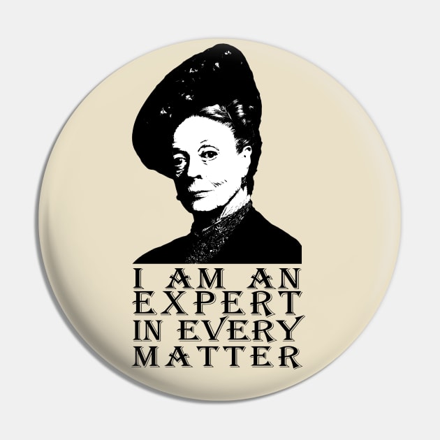 I am an Expert in Every Matter Pin by RandomGoodness