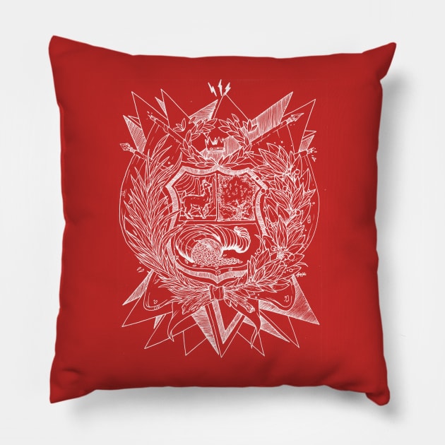 Peruvian Shield / Escudo Peruano Pillow by By_Russso