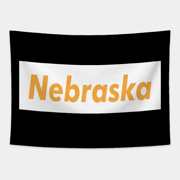 Nebraska Meat Brown Tapestry by WE BOUGHT ZOO