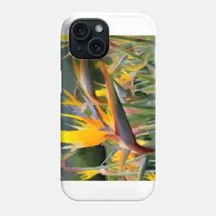 Birds of paradise flowers Phone Case