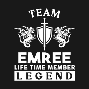 Emree Name T Shirt - Emree Life Time Member Legend Gift Item Tee T-Shirt