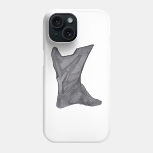 white beard Phone Case