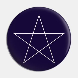 Pentagram Star Pin