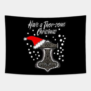 Thor-some Christmas! Tapestry