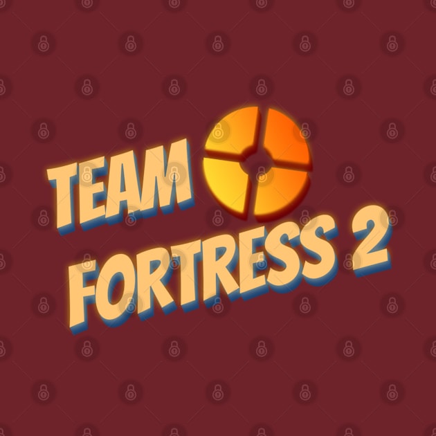 Team Fortress 2 - Y2K Logo by Arcade 904