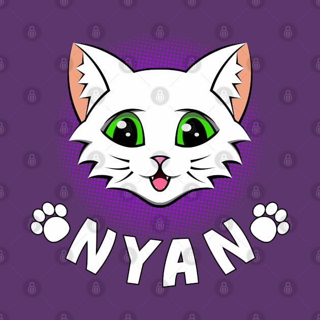 Kawaii kitty Nyan by Alex Birch