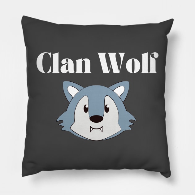 Clan Wolf - Kate Daniels Universe Pillow by We Love Pop Culture