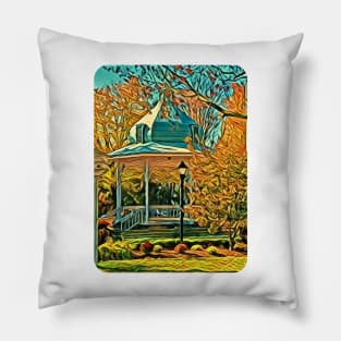 The Town Gazebo Pillow