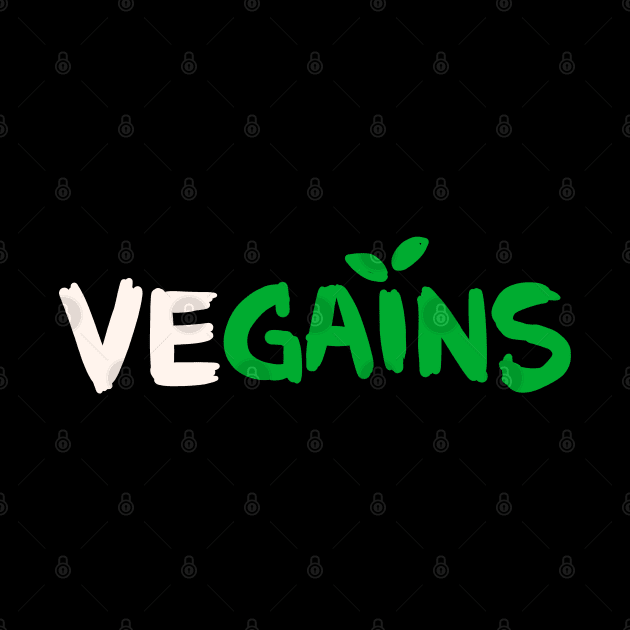 Vegains - Vegan, Veggies - D3 Designs by D3Apparels