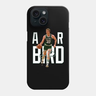 Larry Bird Legend Air Bird Basketball Signature Vintage Retro 80s 90s Bootleg Rap Style Phone Case