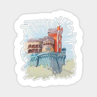 Pena Palace in Sintra, Portugal Magnet