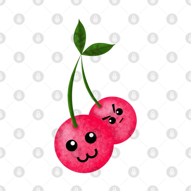 Cute Kawaii Cherries by MarYouLi