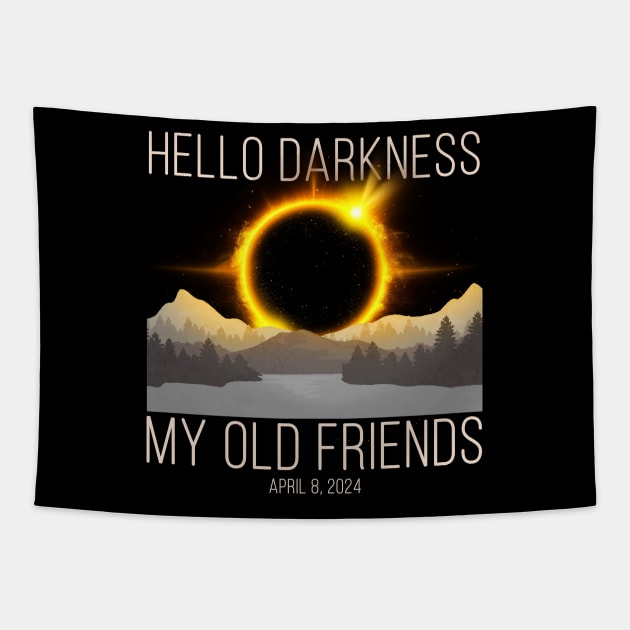 hello darkness my old friend Tapestry by GosokanKelambu