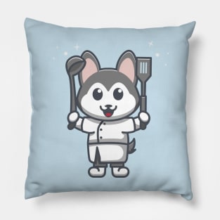 dog chef Pillow