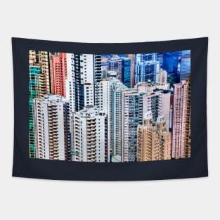 Crammed In, Hong Kong City Accommodation Tapestry