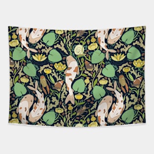 Who lives in the pond Tapestry