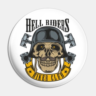 Hell Riders Pin