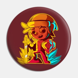 Kid Gamer Pin