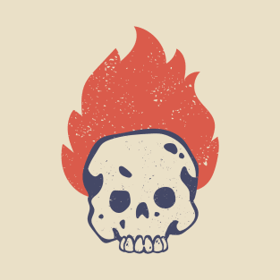 Skull on Fire T-Shirt