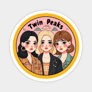 Twin Peaks Girls Magnet