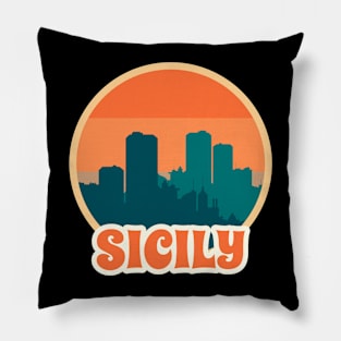 Vintage Sicily Pillow