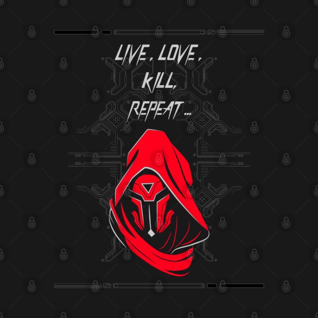 Live, Love, Laugh, Repeat by Impulse Graphics