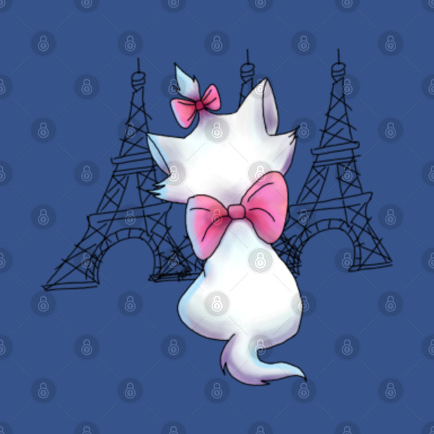 thinking of Paris - Kitten - T-Shirt