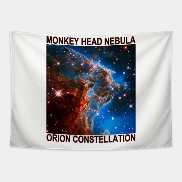 Monkey Head Nebula Tapestry by RockettGraph1cs