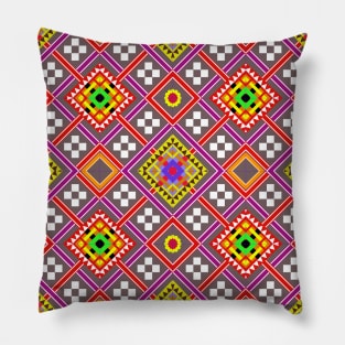 Celebrate fabric patterns Pillow