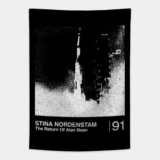 Stina Nordenstam / Minimalist Graphic Design Fan Artwork Tapestry