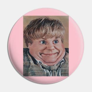 Chris Farley | Liquified Tommy Boy Surreal Picture | Portrait of Chris Farley Pop Art | Painting By Tyler Tilley Pin