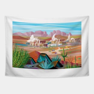 Power Plant in the Desert Tapestry