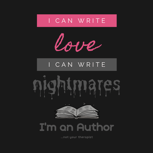 I'm An Author by JD McCroskey Bookish Merch