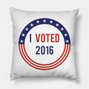 I Voted 2016 Pillow