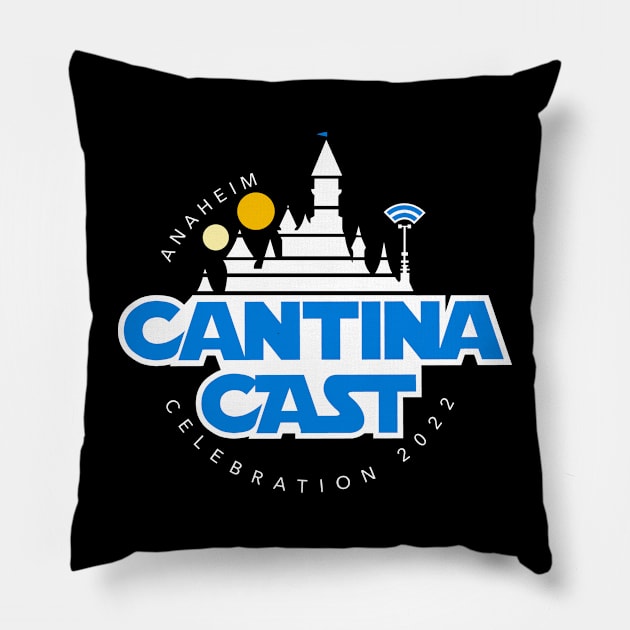 Exclusive Cantina Cast Celebration 2022 Logo - Background Free Pillow by Cantina Cast