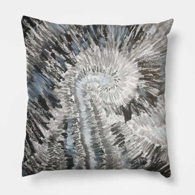 Abstract Painting Design #1 Pillow by MrBenny