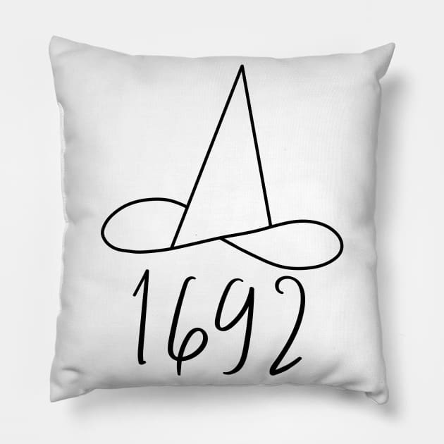 Witches since 1692 Pillow by TheRainbowPossum