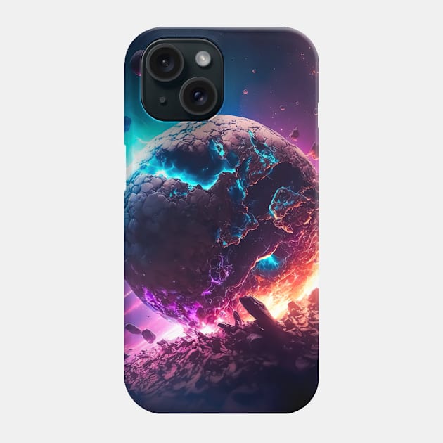 Magical Universe, Chaotic Serenity Phone Case by James Garcia